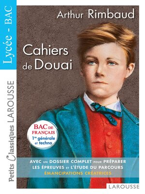 cover image of PCL bac--Rimbaud--Cahiers de Douai